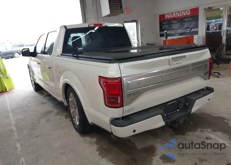 2016 Ford F-150 Platinum from USA, damaged, VIN 1FTEW1EG9GFD07335